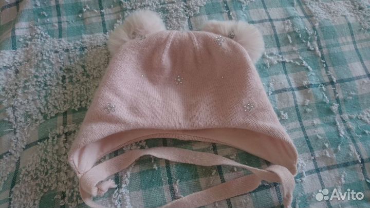 Шапка для новорожденной