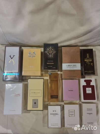 Парфюм Chanel, Jo Malone, Baccarat и др