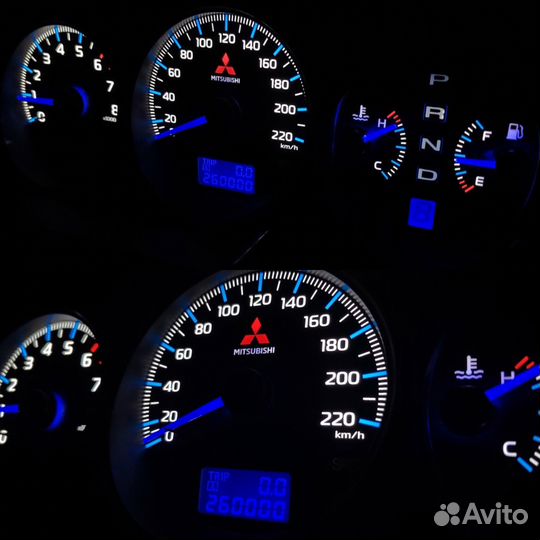 LED тюнинг панели Lancer IX под ключ (на обмен)