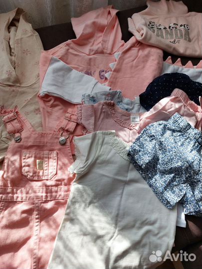 Вещи для девочки 80 86