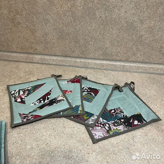 Комплекты прихваток для кухни лоскутные