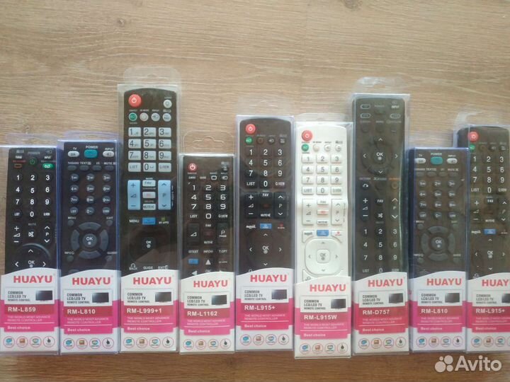 Пульт ду на телевизор LG ЖК плазма разные