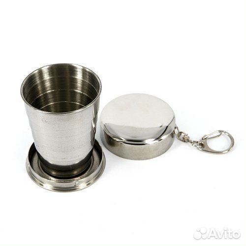 Складной стакан с карабином 150 мл