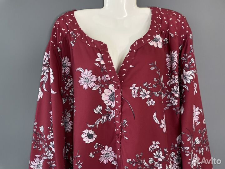 Блузка женская большого размера