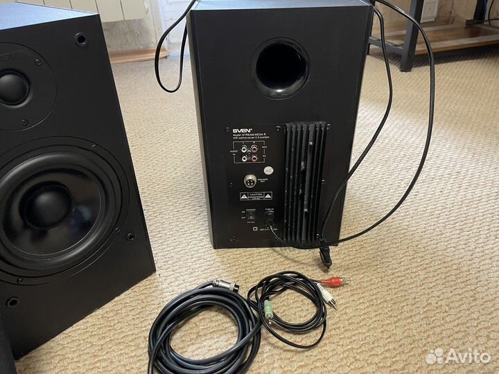 Активные колонки Sven Stream Mega R 120 Вт