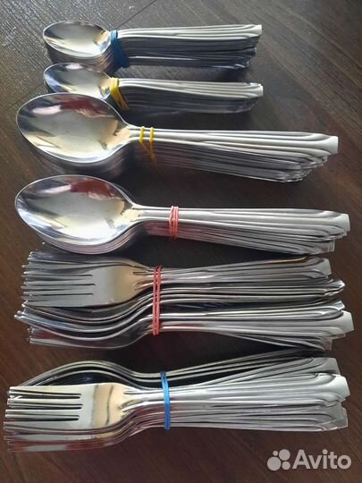 Столовые приборы нержавейка Китай