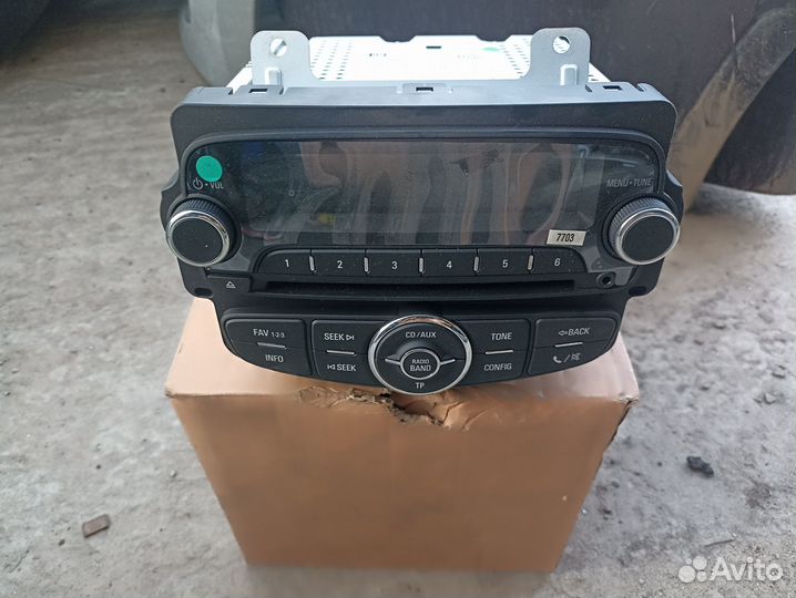 Магнитола новая оригинал Chevrolet Cruze 2009-2016