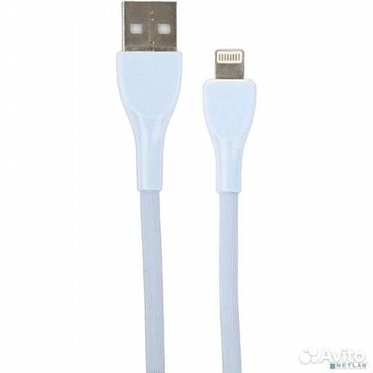 Perfeo Кабель USB A вилка - Lightning вилка, 2.4A