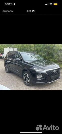 Hyundai Santa Fe 2 AT, 2018, 41 000 км