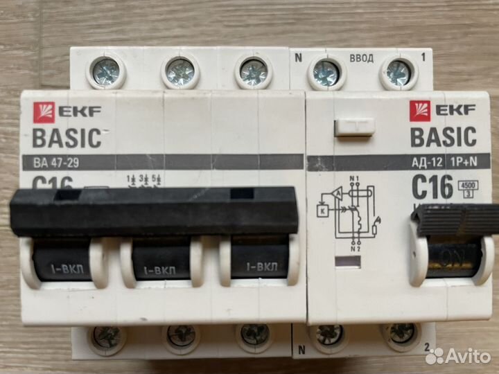 Автоматический выключатель EKF basic