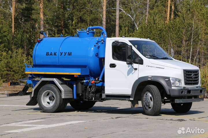 Мв-4 вакуумная машина ацв-4-газ C41R13, объем 4,3м