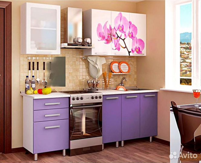 Кухня Орхидея 1,6 м