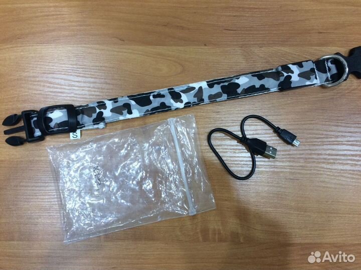 Ошейник светодиодный для кошек-собак S