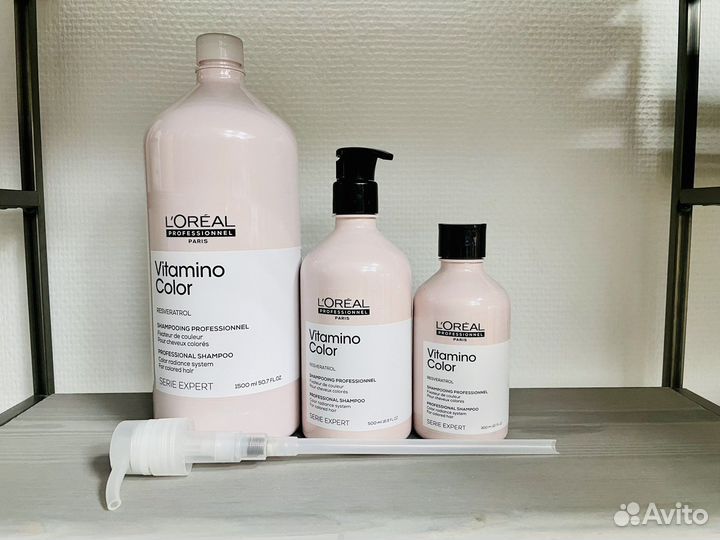 Loreal vitamino Color шампунь маска уход