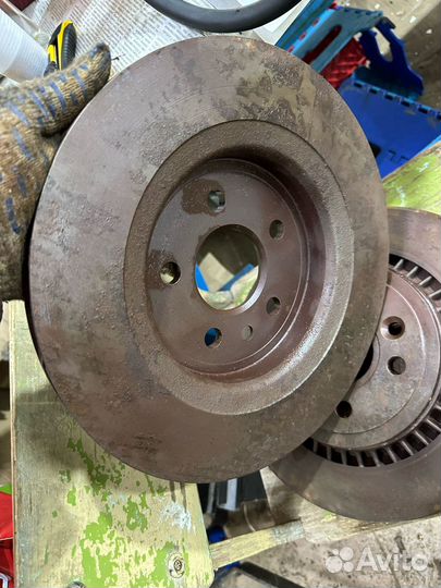 Тормозные диски volvo s80ll 3.2 в гальванике комп