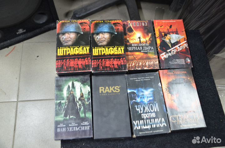 Видеокассеты фирменные (VHS) 10шт