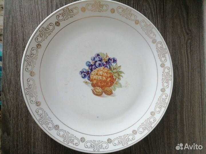 Тарелка гдр kahla