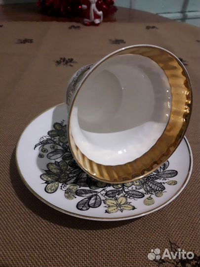 Чайная пара лфз кружево кофейная пара