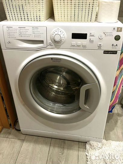 Стиральная машина узкая бу Hotpoint-Ariston