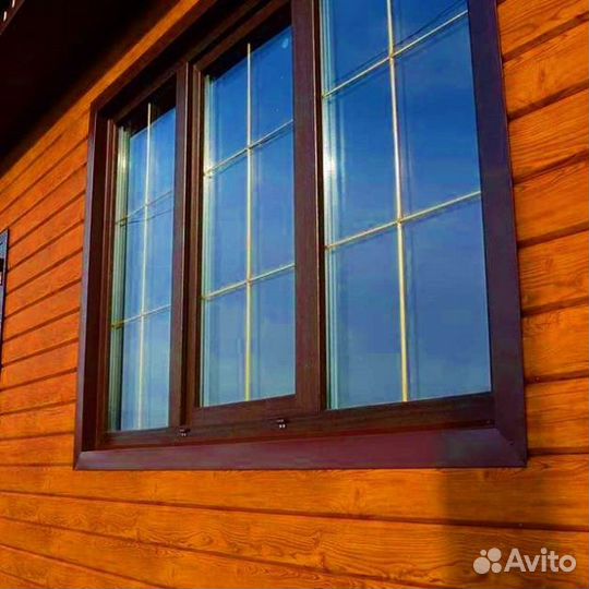 Пластиковые окна. остекление коттеджей