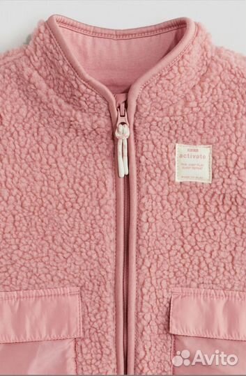 Куртка тедди для девочки hm 86, 92