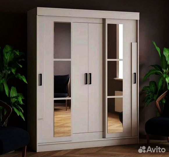 Шкаф купе двери с зеркалом
