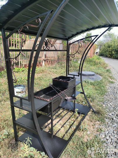 Мангал, печь, навес, беседка, ворота, двери т. Д