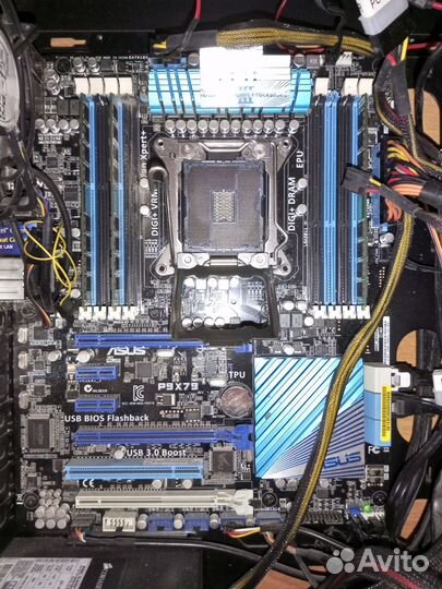 Комплект i7 4930k, P9X79, 24gb RAM