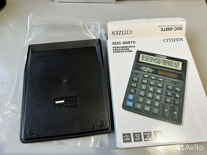 Калькулятор citizen sdc-888tll
