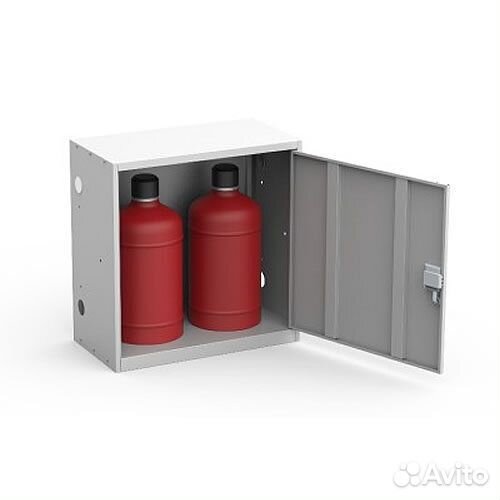 Метал шкаф для 2х газовых баллонов на 27л шгр 27-2
