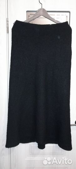 Юбка макси из шерсти