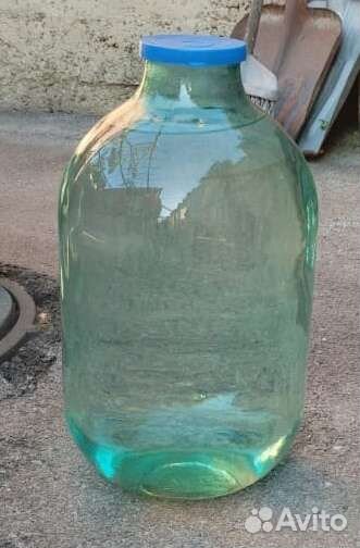 Бутылка стеклянная 10 литров