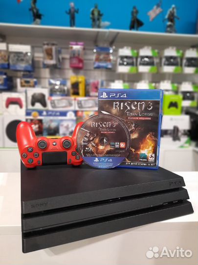 Sony Playstation 4 Pro + Risen 3 (Гарантия, Обмен)