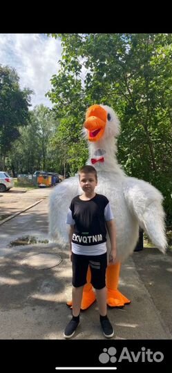 Аниматор ростовая кукла Гусь-обнимусь