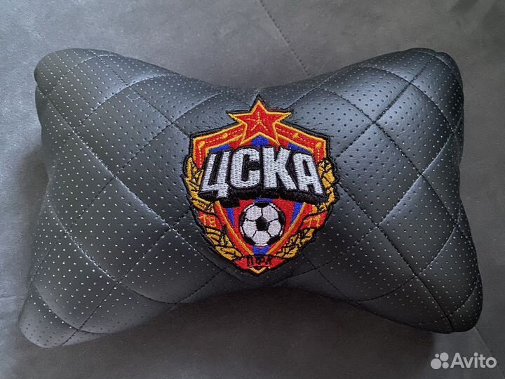 Подушка на подголовник цска