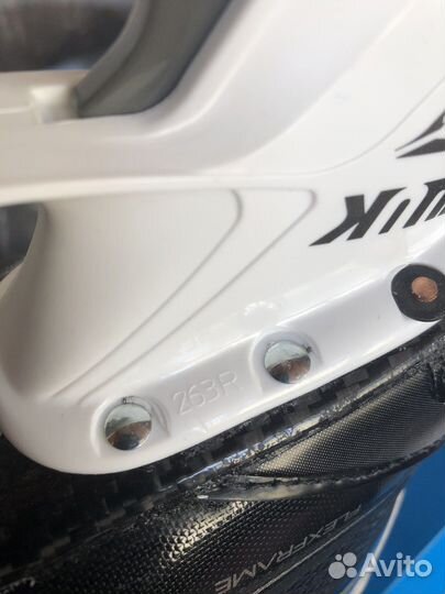 Коньки CCM Ribcor 80K White SR(р-р 7)