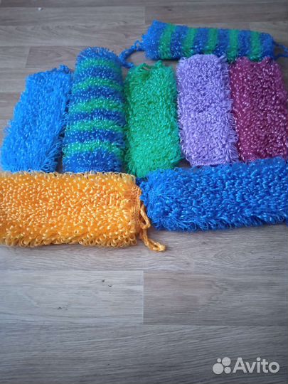 Мочалка ручной работы