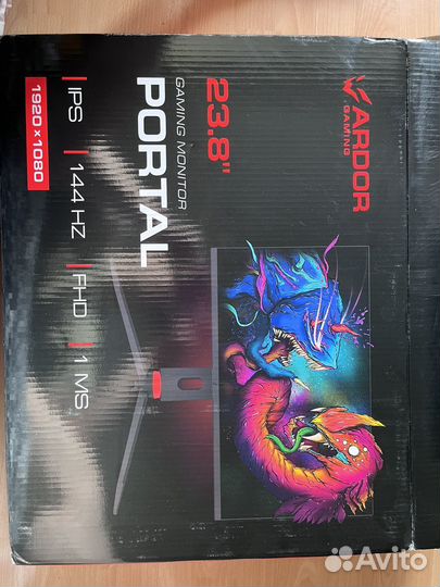 Игровой монитор 144 гц 23,8 ardor gaming portal