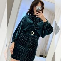 Платье нарядное вечернее бархат