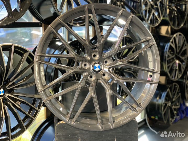 Кованые диски r22 для BMW g05 Faster GT brushed