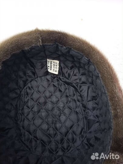 Меховая мужская кепка