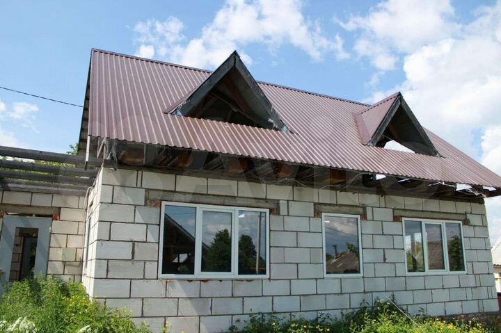 Дом 119 м² на участке 8 сот.