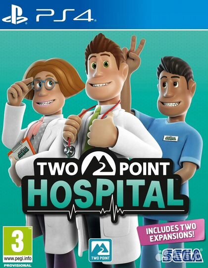 Two Point Hospital PS4, русские субтитры