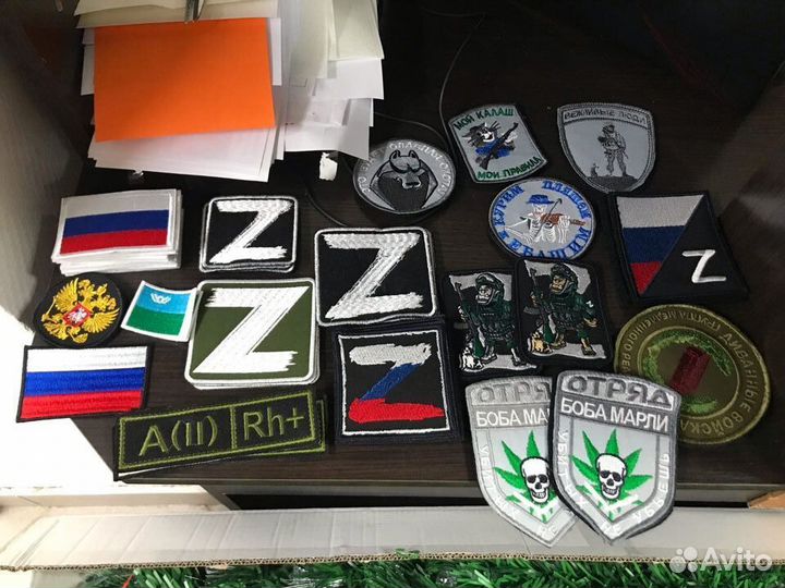 Нашивки патчи шевроны разные и на заказ