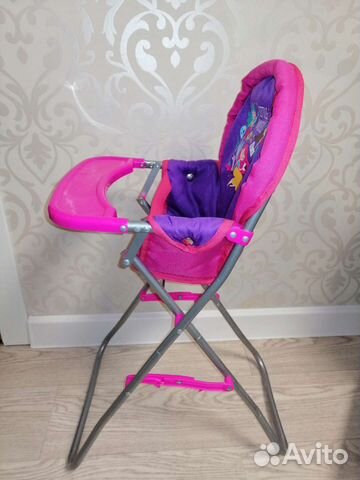 Стульчик для кормления игрушечный