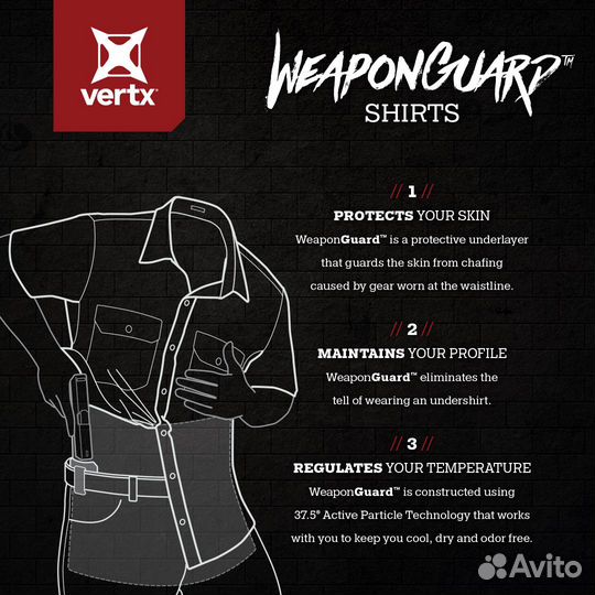 Vertx Guardian 2.0 WeaponGuard long sleeve shirt