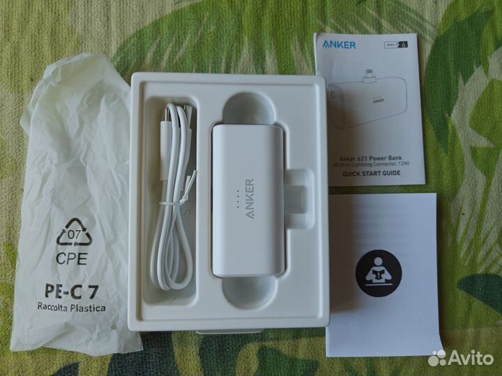 Повербанк Anker 621 5000 мАч, 12 Вт для iPhone