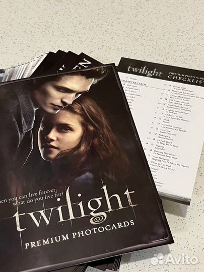 Карточки Сумерки Topps