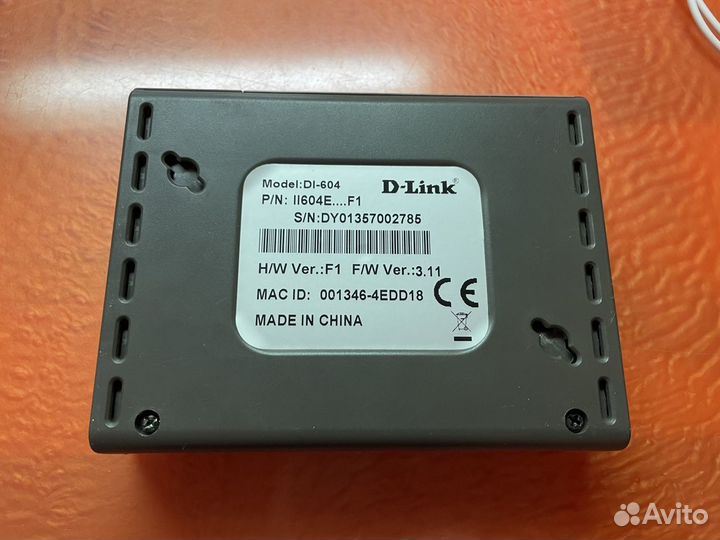 Роутер D-Link dl-604