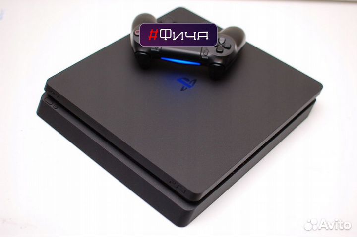 Playstation 4 Slim + Геймпад 500gb